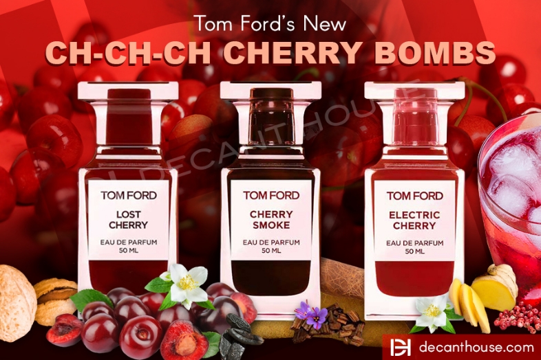 New Electric Cherry and Cherry Smoke - Lost Cherry Flankers by Tom Ford
